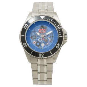 Blauw Horloge