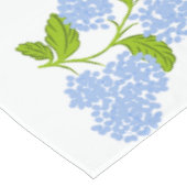 Blauw hortensia tafelkleed (Gekanteld)