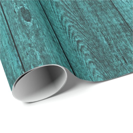 blauw hout cadeaupapier (Rol Hoek)