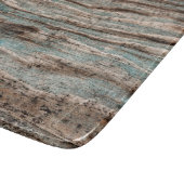 blauw hout snijplank (Hoek)