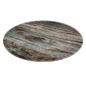  blauw hout snijplank (Hoek)