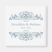 Blauw Huwelijksgunst Magneet (Voorkant)