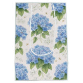 Blauw Hydrangea Cadeautas | Eendenei Botanisch (Achterkant)