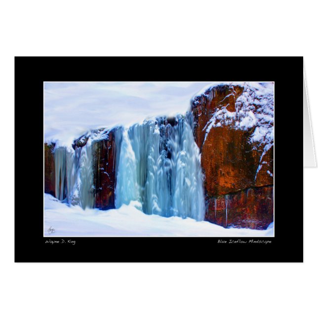 Blauw Iceflow Mindscape (Voorkant Horizontaal)