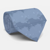 Blauw ijs 6 Stropdas (Opgerold)