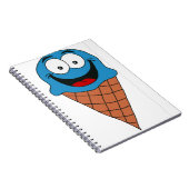 blauw ijs notitieboek (Rechterzijde)