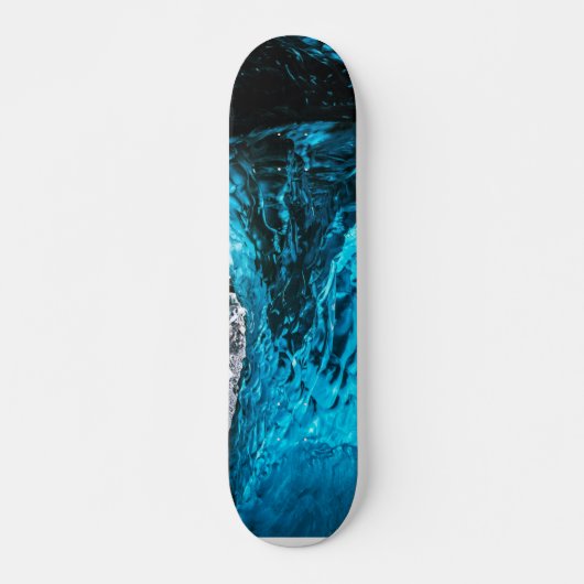 Blauw ijs skateboard (Voorkant)