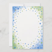 Blauw Ijs Twee Porties Tweeling Jongens Verjaardag Kaart (Achterkant)