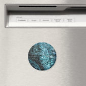 Blauw ijs van een ijsgrot, IJsland Magneet (Insitu (Vaatwasser))