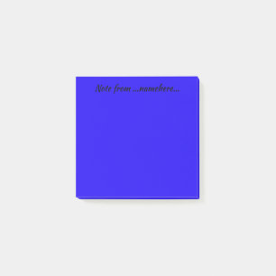 Blauw/Indigovis Post-it® Notes