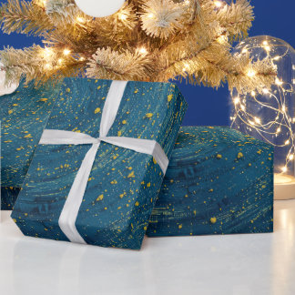 Blauw Inpakpapier | Effen Blauwe Cadeaupapier