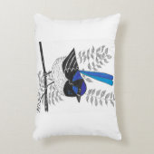 Blauw is het beste ! accent kussen (Voorkant(Verticaal))