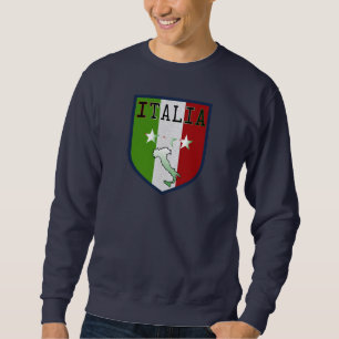Blauw Italia Crest T-shirt