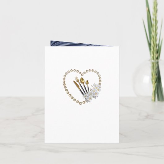 Blauw, Ivoorkust, groen, gouden zijde en parels (Achterkant)