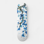 Blauw Japans skateboard (Voorkant)