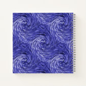Blauw Jean Twirls...... Notitieboek (Achterkant)