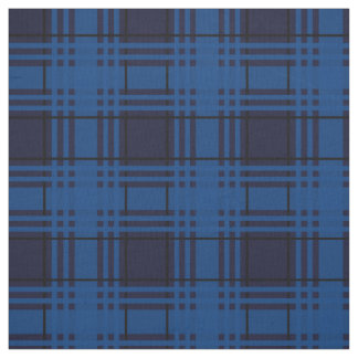 Blauw Juweel Tartan Stof