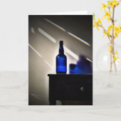 Blauw, kaart (Gele Bloem)