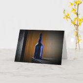 Blauw, kaart (Gele Bloem)