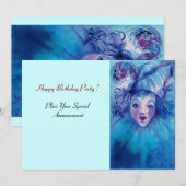 BLAUW KAART (Voorkant / Achterkant)