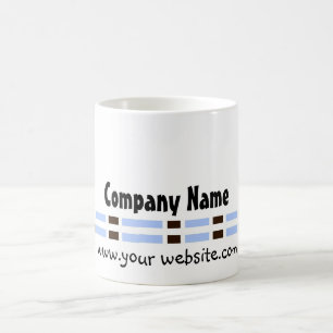 Blauw Kantoorontwerp met Link Koffiemok