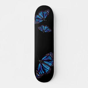 Blauw karton skateboard