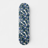 Blauw karton skateboard (Voorkant)