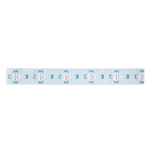 Blauw katholiek doop favor lint voor jongens