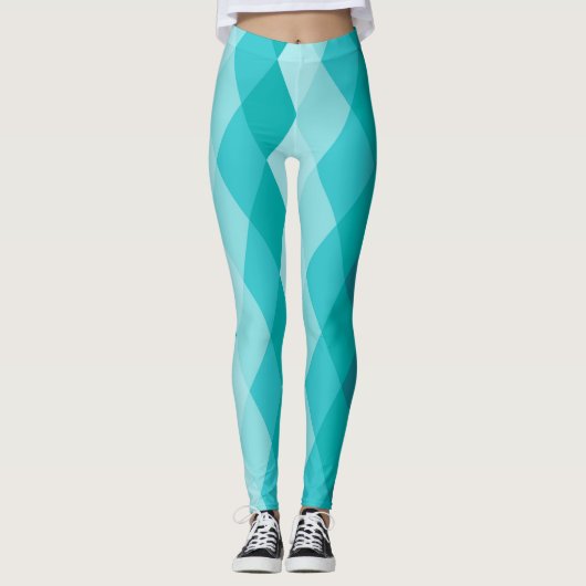 Blauw keramisch leggings (Voorkant)