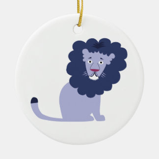 Blauw Keramisch Ornament