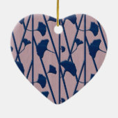 blauw keramisch ornament (Achterkant)