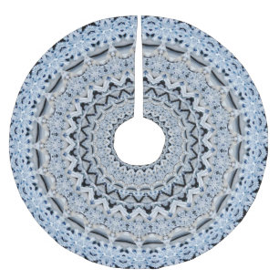 Blauw kerstboomrokje kerstboom rok