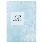 Blauw klembord (Achterkant)