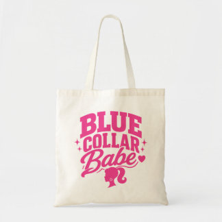 Blauw Kolleren Barbie Tote Bag