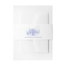 Blauw koloniaal huis/herenhuis/Manor bruiloft
