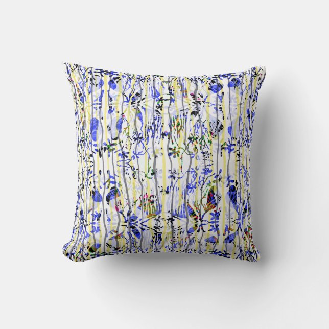 Blauw Kussen (Voorkant)