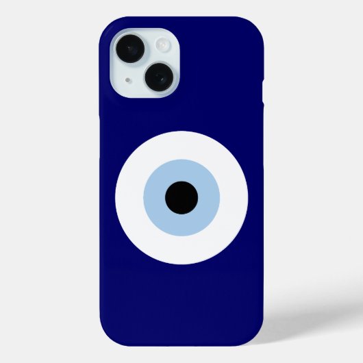 Blauw Kwaad Oog Succes & Bescherming Symbool Case-Mate iPhone Case (Achterkant)