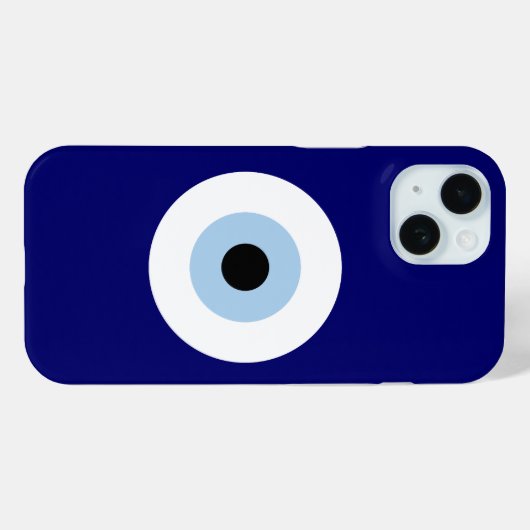 Blauw Kwaad Oog Succes & Bescherming Symbool Case-Mate iPhone Case (Achterkant (horizontaal))