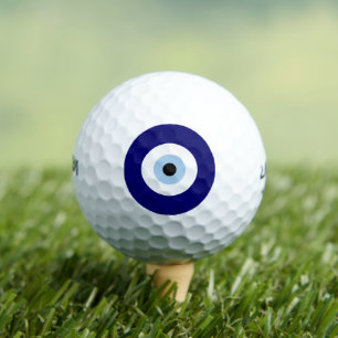 Blauw Kwaad Oog Succes & Bescherming Symbool Golfballen