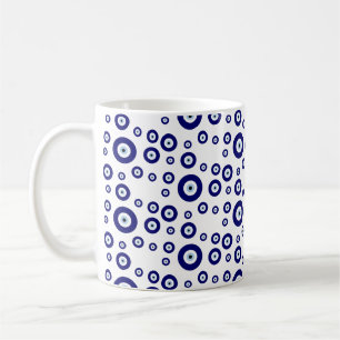 Blauw Kwaad Oog Succes & Bescherming Symbool Koffiemok