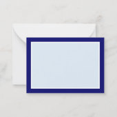 Blauw Kwaad Oog Succes & Bescherming Symbool Notitiekaartje (Achterkant)