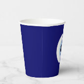 Blauw Kwaad Oog Succes & Bescherming Symbool Papieren Bekers (Rechts)