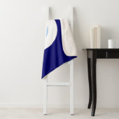 Blauw Kwaad Oog Succes & Bescherming Symbool Sherpa Deken (In situ)
