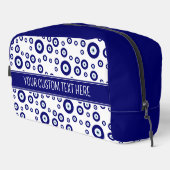 Blauw Kwaad Oog Succes & Bescherming Symbool Toilettasje (Rechterhoek)