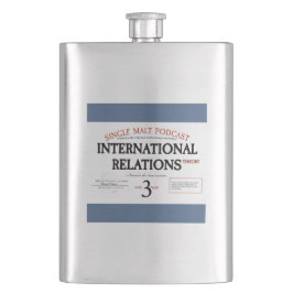 "Blauw label" Whiskey & IR Theory Flask Flacon