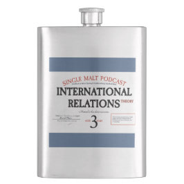 "Blauw label" Whiskey & IR Theory Flask Flacon