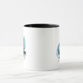 Blauw Lantern Grafisch 3 Mok (Midden)