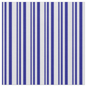 Blauw & lavender gekleurd Striped/Lined Pattern Stof
