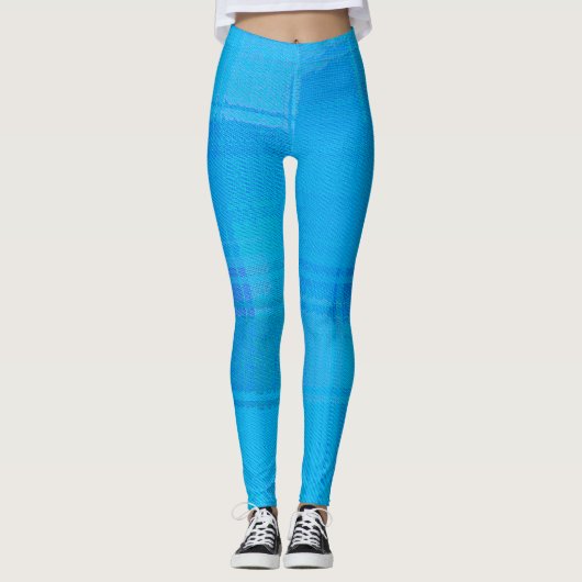 Blauw Leggings (Voorkant)