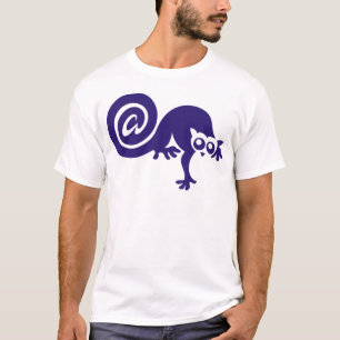 Blauw Lemur T-shirt